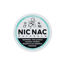 Load image into Gallery viewer, 6mg Nic Nac Naturals Nicotine - 15 Lozenge Tablets
