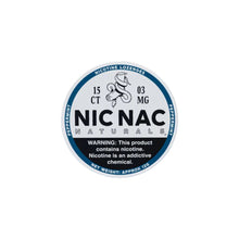 Load image into Gallery viewer, 3mg Nic Nac Naturals Nicotine - 15 Lozenge Tablets