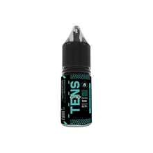Laden Sie das Bild in den Galerie-Viewer, Tens 50/50 6 mg Freebase E-Liquid 10 ml – komplette Box mit 10 aufregenden Geschmacksrichtungen (50VG/50PG)