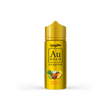 Load image into Gallery viewer, Kingston 0mg AU Gold 100ml Shortfill E-liquid - Premium Nicotine-Free Blend (70VG/30PG)