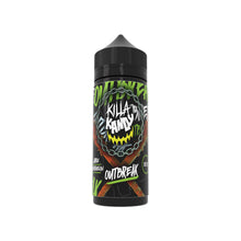 Load image into Gallery viewer, Killa Kandy 100ml 0mg Shortfill E-Liquid (80VG/20PG)