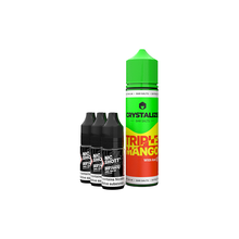 Load image into Gallery viewer, Crystalize Bar Salts 60ml Longfill with 3 Free Nicotine Shots (0mg, 50VG/50PG)