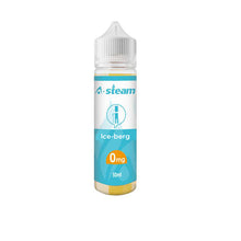 Load image into Gallery viewer, A-Steam 50ml 0mg Shortfill E-Liquid (50VG/50PG)