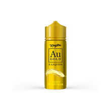 Load image into Gallery viewer, Kingston 0mg AU Gold 100ml Shortfill E-liquid - Premium Nicotine-Free Blend (70VG/30PG)