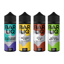 Load image into Gallery viewer, Bar Liq 0mg Shortfill E-Liquid 120ml (70VG/30PG) - Premium Flavours for Sub Ohm Vaping