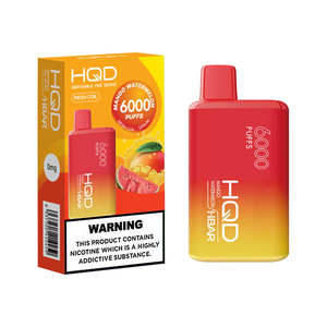 HQD HBAR - Nikotiinivaba | 6000 Puffs
