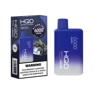 HQD HBAR - Nicotinevrij | 6000 trekjes