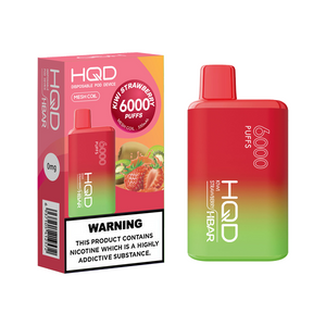 HQD HBAR – be nikotino | 6000 išpūtimų