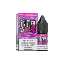 Load image into Gallery viewer, 20mg Drifter Bar Salts 10ml Nicotine E-Liquid (50VG/50PG)