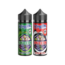Load image into Gallery viewer, Kingston Sweets 120ml Shortfill - Nostalgic Candy Flavors (0mg Nicotine, 50VG/50PG)