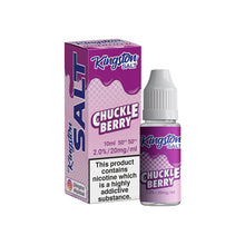 Charger l'image dans la visionneuse de galerie, 10 ml de e-liquide Kingston 10 mg de sel de nicotine (50VG/50PG) pour MTL Vaping