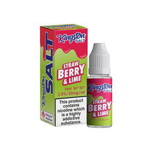 Charger l'image dans la visionneuse de galerie, 10 ml de e-liquide Kingston 10 mg de sel de nicotine (50VG/50PG) pour MTL Vaping
