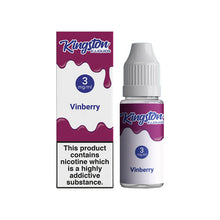 Charger l'image dans la visionneuse de galerie, Kingston 3mg 10ml E-Liquides Premium (50VG/50PG)