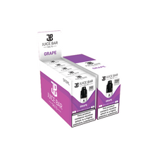 Laden Sie das Bild in den Galerie-Viewer, Juice Bar 10 mg Nikotinsalz E-Liquid – 5er-Pack mit 10 ml-Flaschen (50VG/50PG)