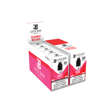 Laden Sie das Bild in den Galerie-Viewer, Juice Bar 10 mg Nikotinsalz E-Liquid – 5er-Pack mit 10 ml-Flaschen (50VG/50PG)