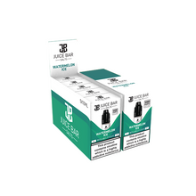 Laden Sie das Bild in den Galerie-Viewer, Juice Bar 10 mg Nikotinsalz E-Liquid – 5er-Pack mit 10 ml-Flaschen (50VG/50PG)
