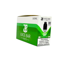 Laden Sie das Bild in den Galerie-Viewer, Juice Bar 10 mg Nikotinsalz E-Liquid – 5er-Pack mit 10 ml-Flaschen (50VG/50PG)