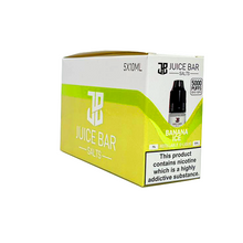 Laden Sie das Bild in den Galerie-Viewer, Juice Bar 10 mg Nikotinsalz E-Liquid – 5er-Pack mit 10 ml-Flaschen (50VG/50PG)
