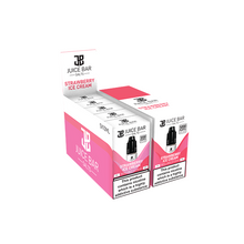 Load image into Gallery viewer, Juice Bar Salts 10ml Nicotine Shots - 20mg Strength Pack of 5 (50VG/50PG)