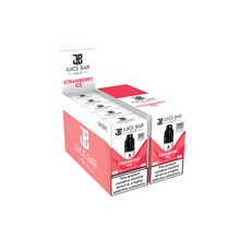 Load image into Gallery viewer, Juice Bar Salts 10ml Nicotine Shots - 20mg Strength Pack of 5 (50VG/50PG)