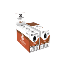 Load image into Gallery viewer, Juice Bar Salts 10ml Nicotine Shots - 20mg Strength Pack of 5 (50VG/50PG)