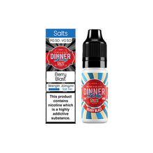 Load image into Gallery viewer, Dinner Lady 20mg Fruit Fusion Nic Salts - 10ml (50VG/50PG)