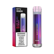 Load image into Gallery viewer, SVL OG600 20mg Disposable Vape - 600 Puffs of Flavorful Satisfaction