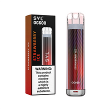 Load image into Gallery viewer, SVL OG600 20mg Disposable Vape - 600 Puffs of Flavorful Satisfaction