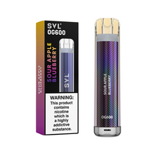 Load image into Gallery viewer, SVL OG600 20mg Disposable Vape - 600 Puffs of Flavorful Satisfaction