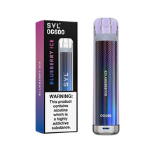 Load image into Gallery viewer, SVL OG600 20mg Disposable Vape - 600 Puffs of Flavorful Satisfaction
