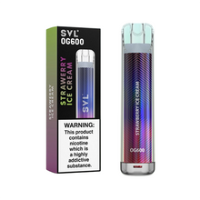 Load image into Gallery viewer, SVL OG600 20mg Disposable Vape - 600 Puffs of Flavorful Satisfaction