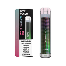 Load image into Gallery viewer, SVL OG600 20mg Disposable Vape - 600 Puffs of Flavorful Satisfaction