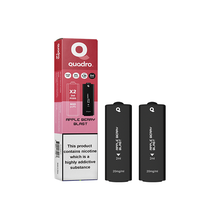 Load image into Gallery viewer, 20mg Quadro 2.4k Replacement Pods - 2ml