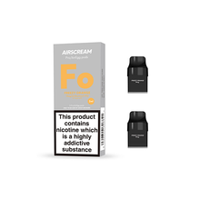 Load image into Gallery viewer, 19mg AIRSCREAM Air Pre Filled Pods 1.2Ω 2ml 2Pcs ( Compatible With AirsPops Pro & AirEgg )