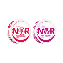 Load image into Gallery viewer, 12mg NOR Slim Tobacco-Free Nicotine Pouches - 20 Count