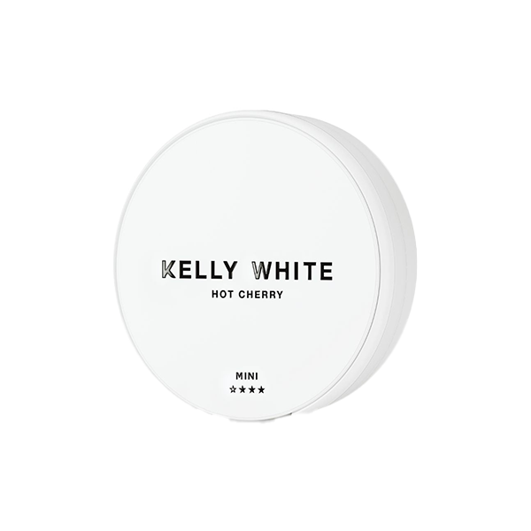16mg Hot Cherry Mini Nicotine Pouches by Kelly White - 20 Count Pack - Nicotine Pouches