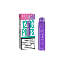 Load image into Gallery viewer, ELF Bar 1200 Puff Rechargeable Pod Kit - 20mg Nicotine, Dual Flavor Options
