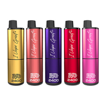 Load image into Gallery viewer, IVG 2400 Puffs Disposable Vape - 20mg Salt Nicotine - 4 Flavors in 1 Device