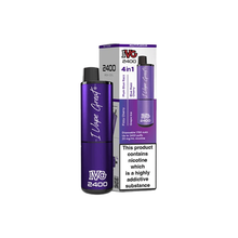 Load image into Gallery viewer, IVG 2400 Puffs Disposable Vape - 20mg Salt Nicotine - 4 Flavors in 1 Device