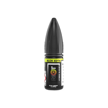 Load image into Gallery viewer, Riot Squad Black Edition 10mg Nic Salt E-Liquid – 10ml (50VG/50PG)