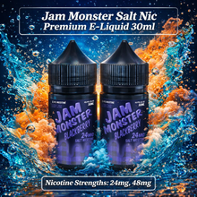 Φόρτωση εικόνας στο πρόγραμμα προβολής Gallery, Jam Monster Salt Nic Premium E-Liquid 30ml
