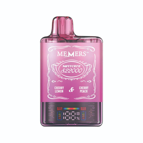 Kirsche Zitrone - Kirsche Pfirsich - Memers - Switcher S22K - 20.000 Vapes