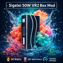 Load image into Gallery viewer, Sigelei 50W VR2 Box Mod