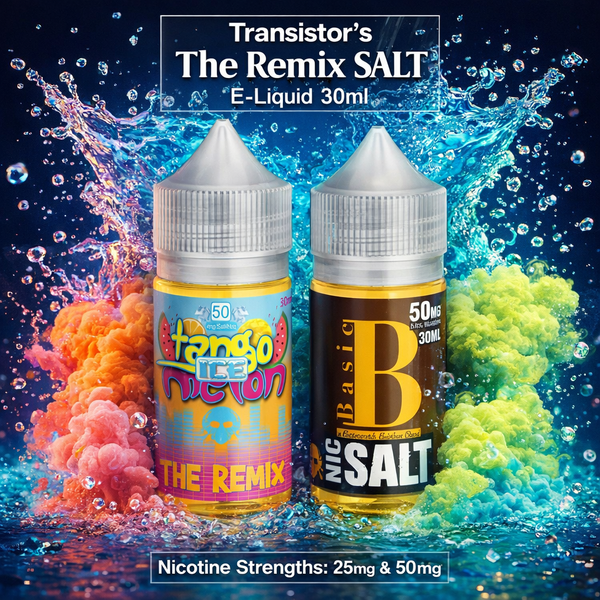 Transistor's The Remix SALT E-Liquid 30ml - E-Liquidi Nic Salt