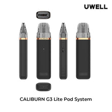 Load image into Gallery viewer, Uwell Caliburn G3 Lite Pod Kit
