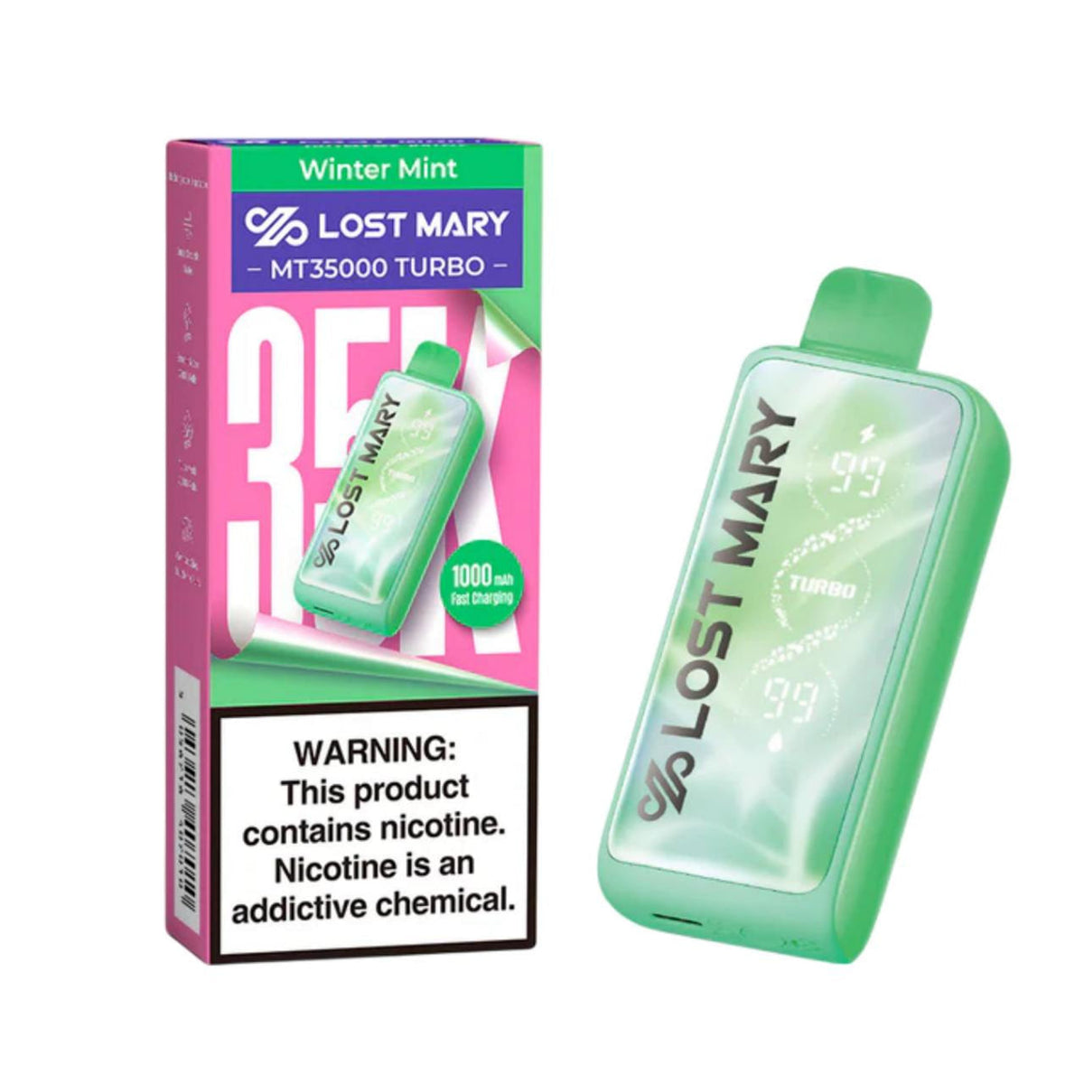 Winter Mint - Lost Mary MT35K