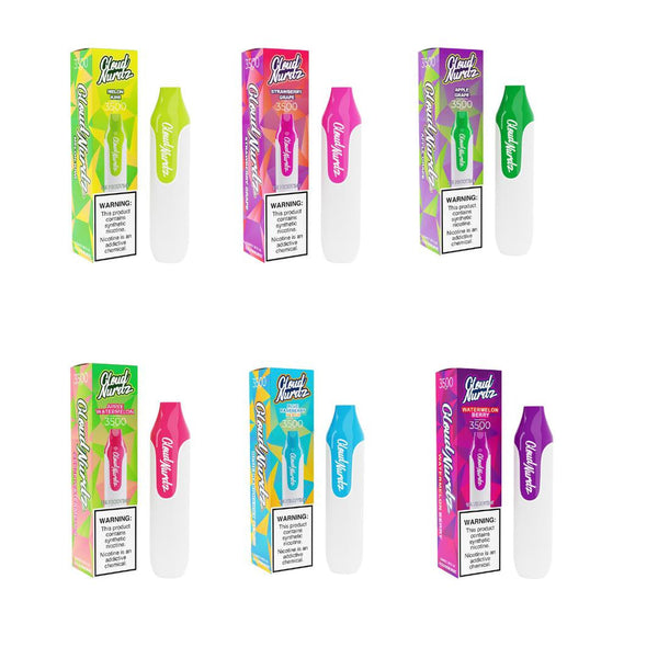 Cloud Nurdz 3500 - 20mg Nicotine - Vapes Jetables