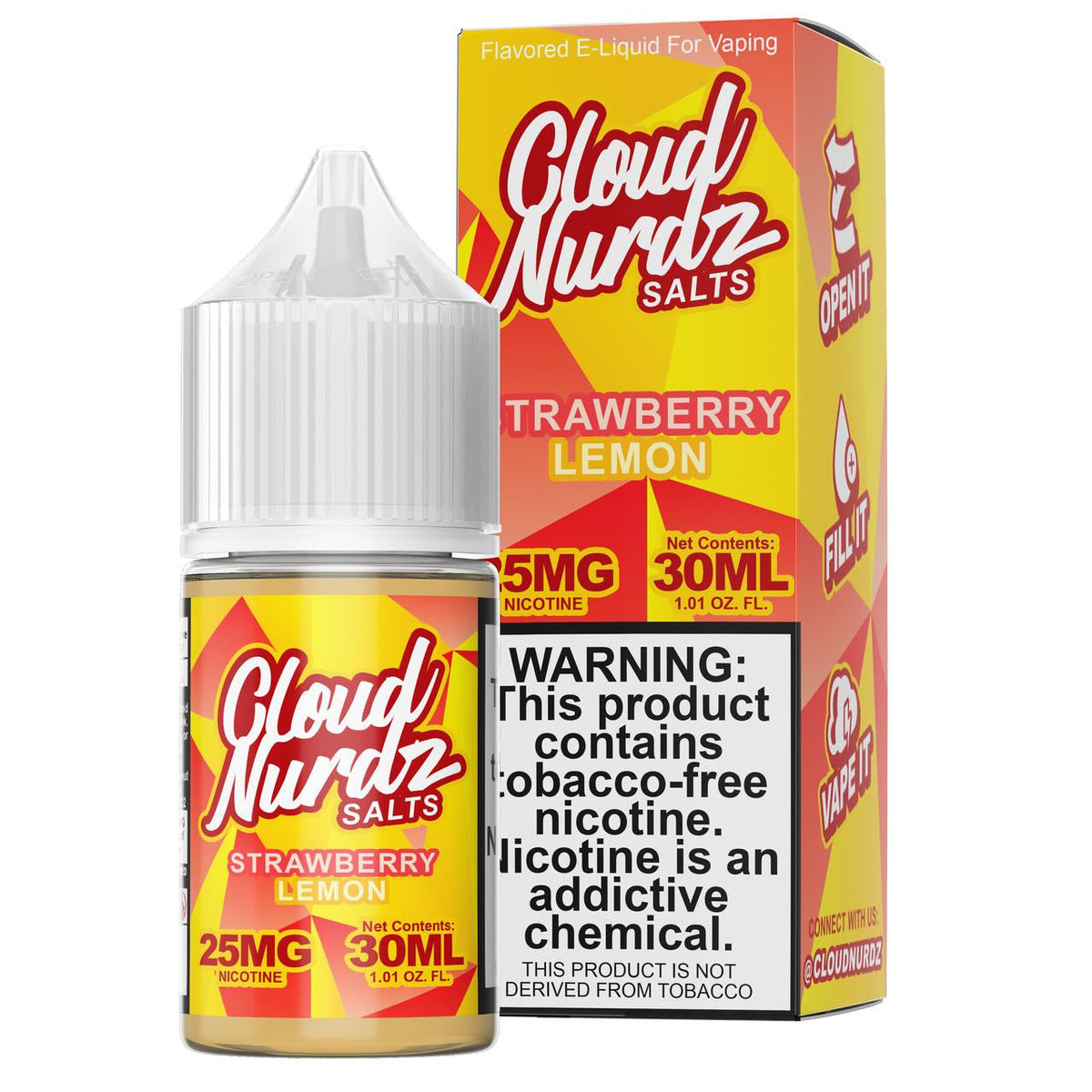 Cloud Nurdz TFN Salt Premium E-Liquid 30ml | Nic Salt
