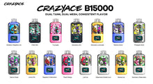 Načíst obrázek do prohlížeče galerie, CRAZYACE B15000 Dual Tank 2 x 8ml