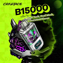 Carica l'immagine nel visualizzatore Galleria, CRAZYACE B15000 Dual Tank 2 x 8ml